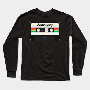 Sanctuary / Cassette Tape Style Long Sleeve T-Shirt